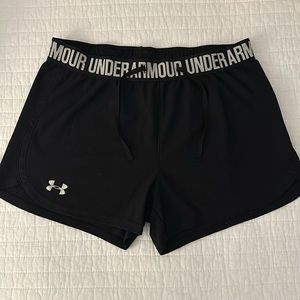 Black under armour shorts